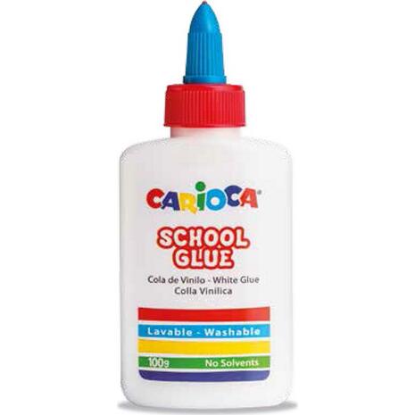 Κόλλα υγρή CARIOCA School Glue λευκή 100gr