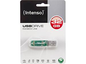 Usb 32GB INTENSO Rainbow Line