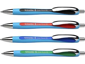 Στυλό διαρκείας Schneider Slider Rave XB σε διάφορα χρώματα