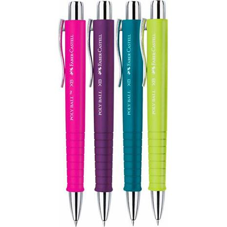 Στυλό Faber Castell Poly Ball XB σε διάφορα χρώματα