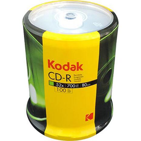 CD-R Kodak πομπίνα των 100 τεμαχίων 700MB 52X