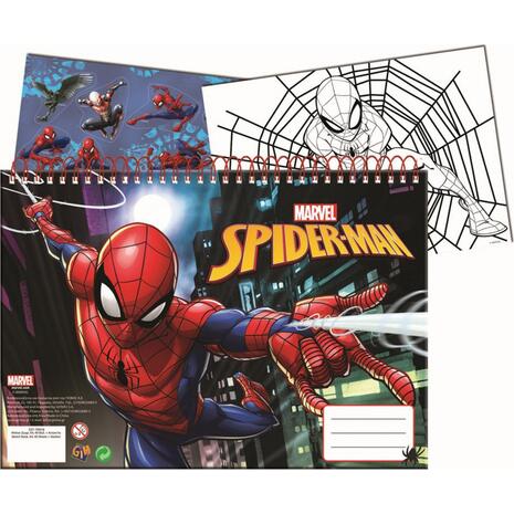Μπλοκ Ζωγραφικής GIM Spiderman Α4 40 φύλλων (337-70416)