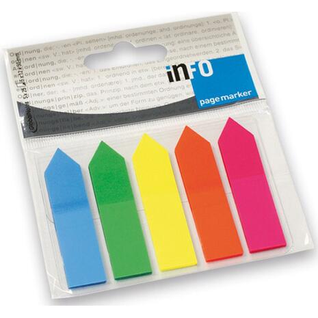 Χαρτάκια αυτοκόλλητα σελιδοδείκτες ΙΝFO 5x12x50 Tόξο (Διάφορα χρώματα)