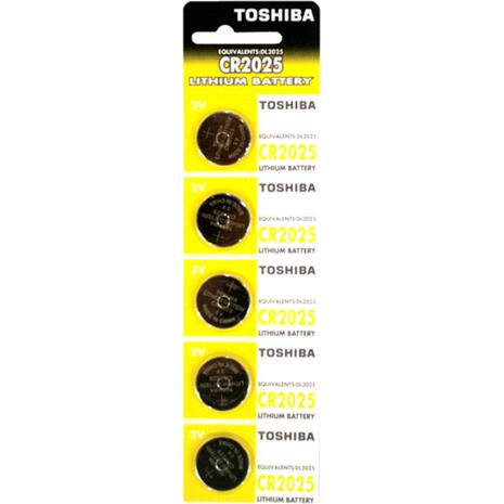 Μπαταρία TOSHIBA λιθίου CR-2025 (1 τεμάχιο)