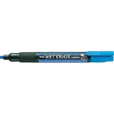 Μαρκαδόρος υγρής κιμωλίας Pentel Wet Erase Chalk Marker 1.5-4mm μπλε