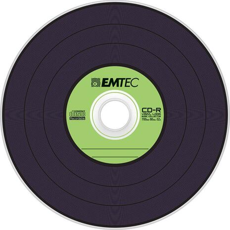 CD-R 80 EMETC Vinyl Look 80min/700MB 52x