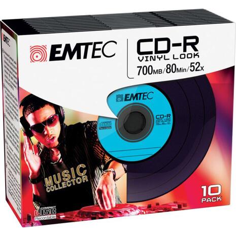 CD-R 80 EMETC Vinyl Look 80min/700MB 52x