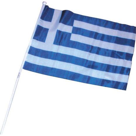 Σημαία ελληνική από συνθετικό ύφασμα 30x45cm