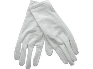 Γάντια παρέλασης λευκά κοντά one size
