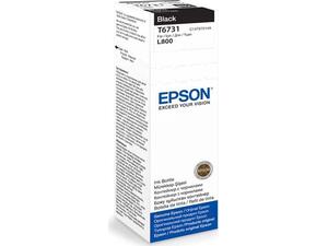 Μελάνι εκτυπωτή EPSON 673 Black Bottle 70ml (Black)
