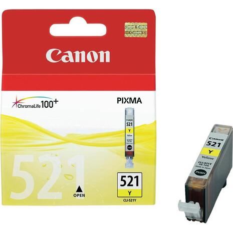 Μελάνι εκτυπωτή CANON CLI-521 Yellow (Yellow)