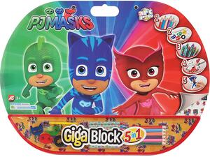 Σετ ζωγραφικής GIGA BLOCK 5 σε 1 PJ Masks 62711