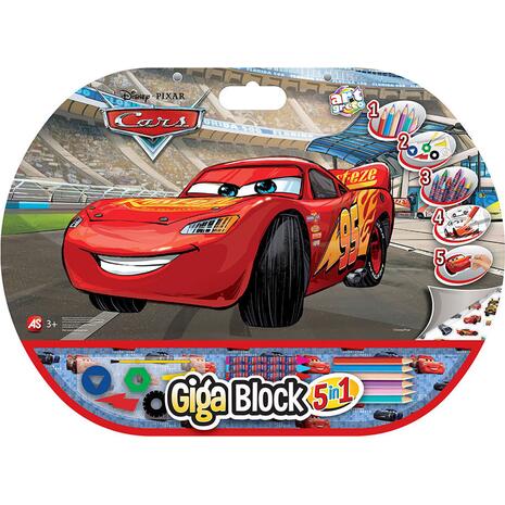 Σετ ζωγραφικής GIGA BLOCK 5 σε 1 Cars 62717