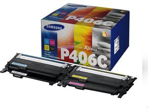 Toner εκτυπωτή SAMSUNG P406C Value Pack (BL/CYAN/YELL/MAG) (Multipack)