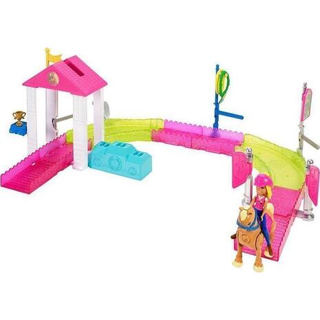 Barbie On The Go - Βολτίτσες Κουκλίτσες Πόνυ Και Στάβλος (FHV66)