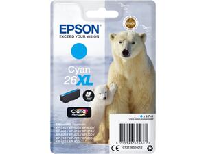 Μελάνι εκτυπωτή EPSON 26XL Cyan 9.7ml (Cyan)