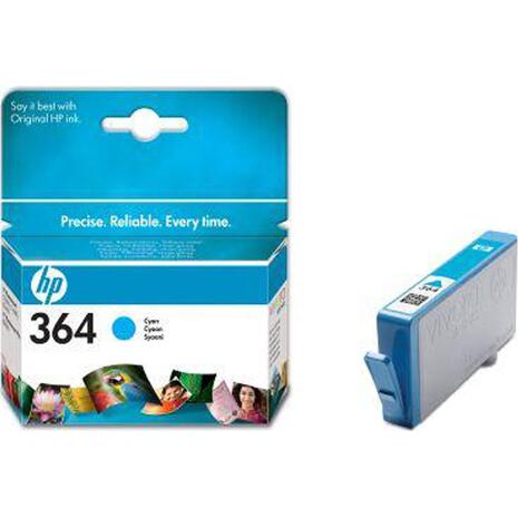 Μελάνι εκτυπωτή HP No 364 Cyan with Vivera Ink - 300Pgs CB318EE