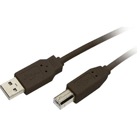 Καλώδιο USB MediaRange 2.AM/BM 5m Black (MRCS102)