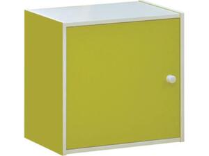 Ντουλάπι Decon Cube 40x29x40cm Lime (Ε-00016633(Ε829,8) (Κίτρινο)