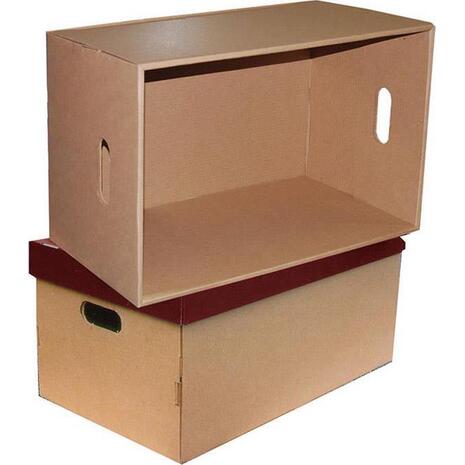 Κουτί αρχειοθέτησης Next Big Box με μπορντό καπάκι Α3 66x31x40cm