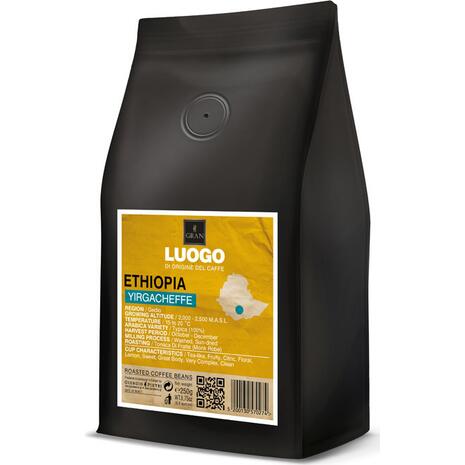 Καφές σε κόκκους ETHIOPIA YIRGACHEFFE LUOGO ROASTED COFFEE 250gr