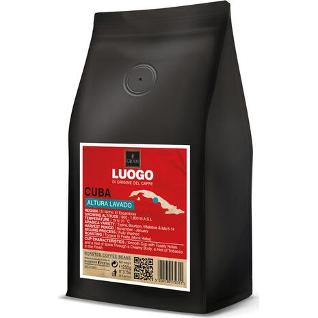 Καφές σε κόκκους CUBA ALTURA LAVADO LUOGO ROASTED COFFEE 250gr