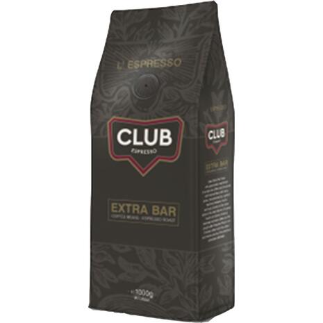 Καφές σε κόκκους CLUB ESPRESSO EXTRA BAR COFFE BEANS ROASTED COFFEE 1kg