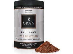 Καφές αλεσμένος GRAN ESPRESSO TOP SELECTION ROASTED COFFEE 250gr