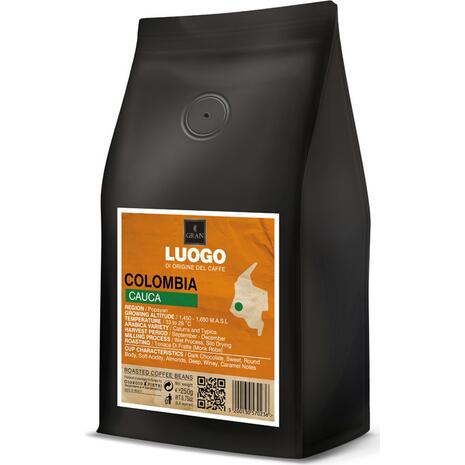 Καφές σε κόκκους COLOMBIA CAUCA LUOGO ROASTED COFFE 250gr