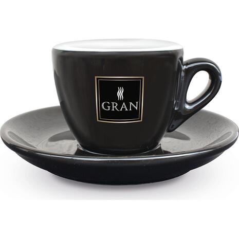 Κούπα  ESPRESSO GRAN CAFFE NERO/ORO 7ml μαύρη