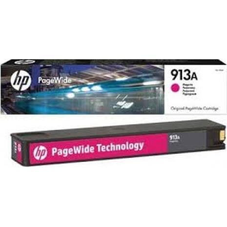 Toner εκτυπωτή HP 913A F6T78AE Magenta (Magenta)