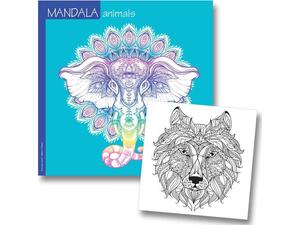 Βιβλίο Ζωγραφικής Mandala Animals 23x23cm 36 φύλλων 120gr