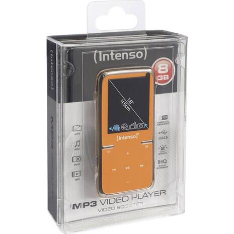 Ακουστικά INTENSO MP3 Videoplayer Video Scooter 8GB 1.8" Orange