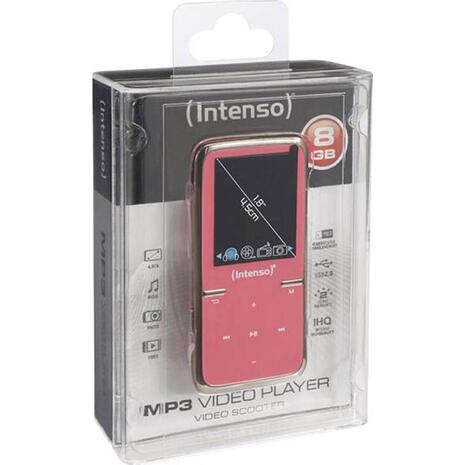 Ακουστικά INTENSO MP3 Videoplayer Video Scooter 8GB 1.8" Pink