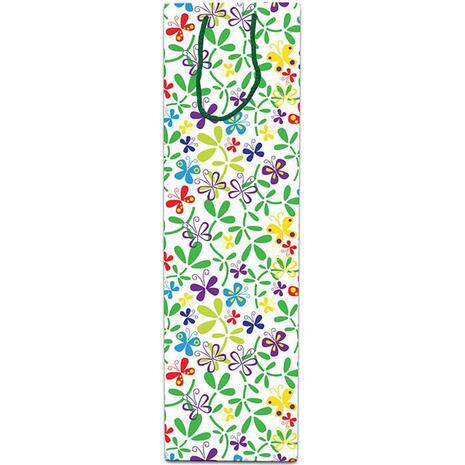 Τσάντα λαμπάδας με κορδόνι "πεταλούδες" 52x15x8cm (Διάφορα χρώματα)