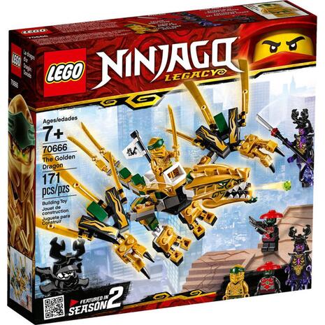 Lego Ninjago Ο Χρυσός Δράκος - The Golden Dragon 70666