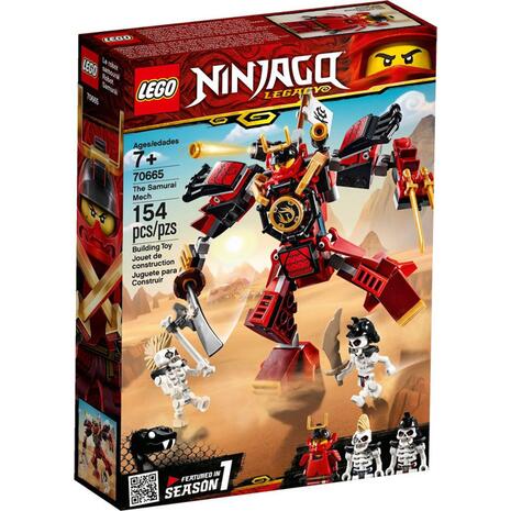 Lego Ninjago Το Ρομπότ Σαμουράι - The Samurai Mech 70665