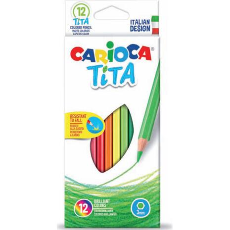 Ξυλομπογιές CARIOCA Tita (12 τεμάχια)