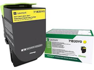 Toner εκτυπωτή Lexmark 71B20Y0 Standard Yellow -2.3k Pgs