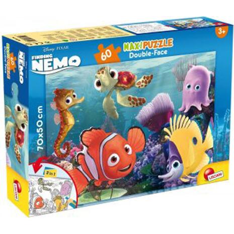 Παζλ Nemo Maxi Double Face 60 τεμαχίων 70x50 cm 2in1