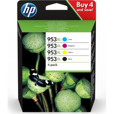 Μελάνι εκτυπωτή HP 953XL multipack B-C-M-Y (3HZ52AE) (Multipack)