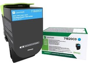 Toner εκτυπωτή LEXMARK 71B20C0 (CS317) Cyan (Cyan)