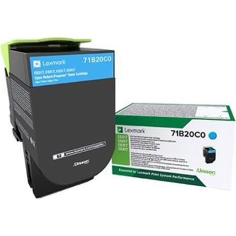 Toner εκτυπωτή LEXMARK 71B20C0 (CS317) Cyan (Cyan)