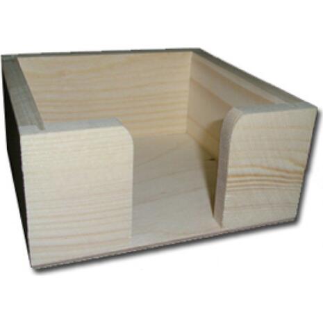 Θήκη ξύλινη για σουβερ 11,2x11,2x5,5cm