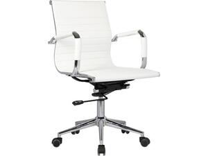 Καρέκλα γραφείου BF3301 PU ασπρο [E-00016922] E0268,1 (1 τεμάχιο) (Λευκό)
