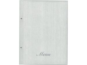 Τιμοκατάλογος (menu) Fabric 24x32cm 10 θέσεων ζαχαρί