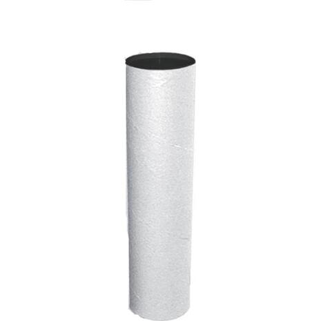 Θήκη σχεδίου χάρτινος κύλινδρος 63cm/ Ø10εκ (Λευκό)