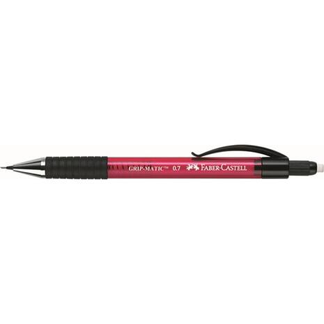 Μηχανικό μολύβι Faber Castell Gripmatic 1377 0.7mm (Κόκκινο)