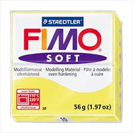 Πηλός Staedtler Fimo Soft 57g 8020-10 Lemon (Lemon)