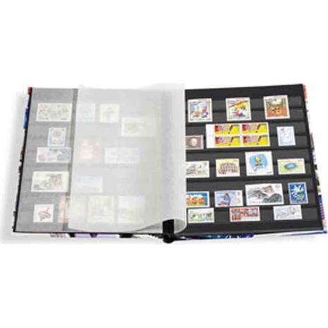 Αλμπουμ γραμματοσήμων Basic A4 με 16 μαύρες σελίδες